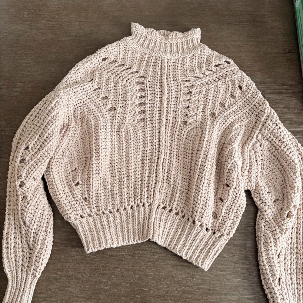 Isabel Étoile Marant Beige Turtleneck Sweater size 36